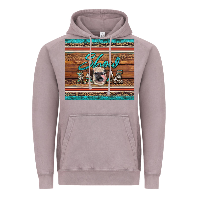 Show Mom Aztec Cowhide Leopard Heifer Vintage Hoodie by Artiststas | Teevron