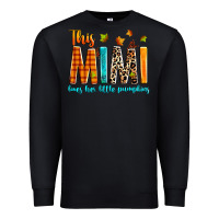 Black This mimi loves her little pumpkins Premium Sweatshirt - texasbilliewilder