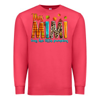 Cardinal This mimi loves her little pumpkins Premium Sweatshirt - texasbilliewilder