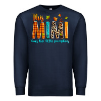 Navy This mimi loves her little pumpkins Premium Sweatshirt - texasbilliewilder