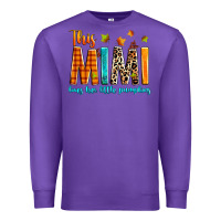 Purple This mimi loves her little pumpkins Premium Sweatshirt - texasbilliewilder