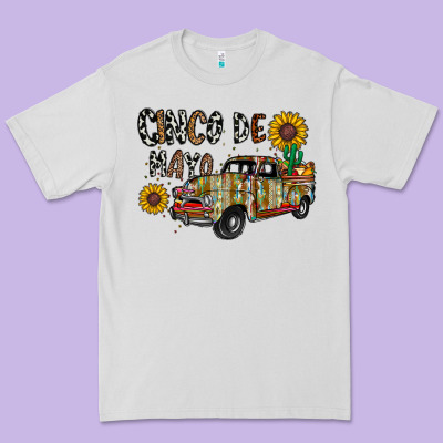 Cinco De Mayo Truck Premium Tee Designed By Cowhidedigitalart