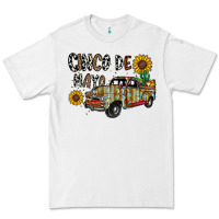 White cinco de mayo truck Premium Tee - CowhideDigitalArt