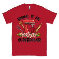Red baking is my superpower malia Classic Tee - MaliasSmallBusiness