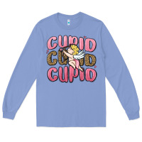 Colony Blue cupid cupid cupid valentine's day Long Sleeve Tee - MaliasSmallBusiness