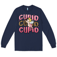 Navy cupid cupid cupid valentine's day Long Sleeve Tee - MaliasSmallBusiness
