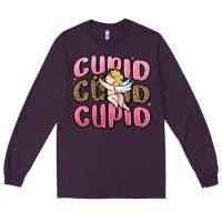Plum cupid cupid cupid valentine's day Long Sleeve Tee - MaliasSmallBusiness