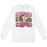 White cupid cupid cupid valentine's day Long Sleeve Tee - MaliasSmallBusiness