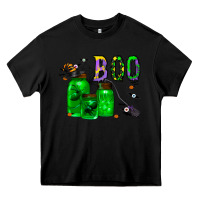Black boo drink Heavy Core Tee - CowhideDigitalArt