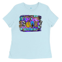 Baby Blue it's spooky season Ladies Tee - JahusDesignShop