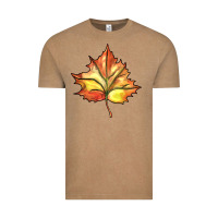 Vintage Coffee withered leaf Vintage Tee - BarkalooDesign