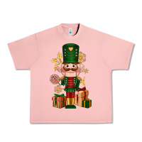 Salmon Christmas Nutcracker Urban Heavy Tee - NancyCooperArtShop