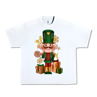 White Christmas Nutcracker Urban Heavy Tee - NancyCooperArtShop