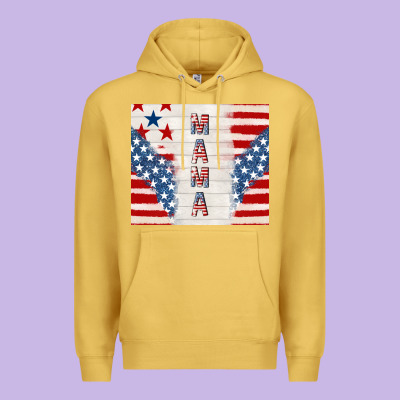 Mama Usa Premium Hoodie Designed By Tumblerdesignbyshophia