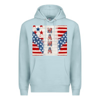 Blue Mist mama usa Premium Hoodie - TumblerDesignByShophia