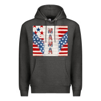 Charcoal Heather mama usa Premium Hoodie - TumblerDesignByShophia