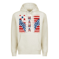 Oatmeal Heather mama usa Premium Hoodie - TumblerDesignByShophia