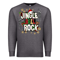 Charcoal Heather Jingle bell rock Premium Sweatshirt - NancyCooperArtShop