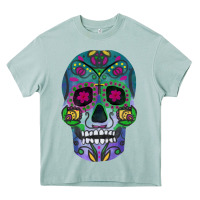 Arona sugar skull Heavy Core Tee - FaDigitalArtStudio