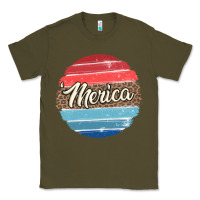 Leopard Merica Classic Tee | Teevron
