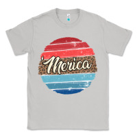 Moon Dust leopard merica Classic Tee - MaliasSmallBusiness