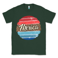 Sports Green leopard merica Classic Tee - MaliasSmallBusiness