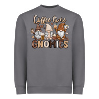 Coffee Time Gnomies Heavyweight Sweatshirt | Teevron