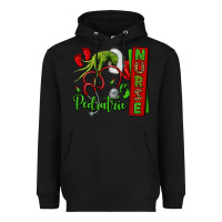 Black Christmas Character Heavyweight Hoodie - NancyCooperArtShop
