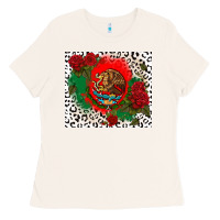 Bone mexican flag and roses Ladies Tee - CTS Tumbler Store