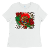 White mexican flag and roses Ladies Tee - CTS Tumbler Store