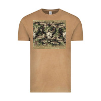 Vintage Camel camouflage bull skull Vintage Tee - Jasminsmagicworld