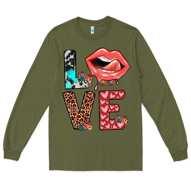Valentines Love Long Sleeve Tee by JahusDesignShop | Teevron