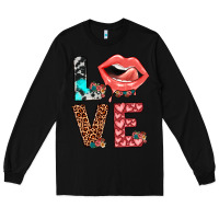 Black valentines love Long Sleeve Tee - JahusDesignShop
