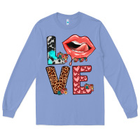 Colony Blue valentines love Long Sleeve Tee - JahusDesignShop