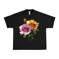 Black In Your Eyes Rose Urban Heavy Tee - LillyAllenDesigns
