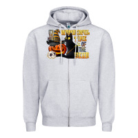 Heather Grey wonderful time of the year halloween Zipper Hoodie - LillyAllenDesigns