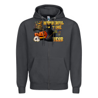 Smoke wonderful time of the year halloween Zipper Hoodie - LillyAllenDesigns