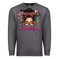 Charcoal Heather Small business messy bun Premium Sweatshirt - texasbilliewilder