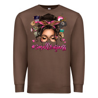 Chestnut Small business messy bun Premium Sweatshirt - texasbilliewilder