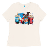 Bone usa coffee cups Ladies Tee - Zillion Design Studio