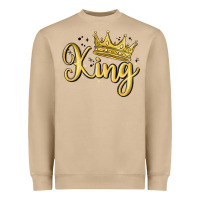 Mushroom king Heavyweight Sweatshirt - MaliasSmallBusiness