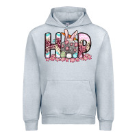 Heather Grey Easter Day Hop bunny Urban Hoodie - OliviaCreatesArt