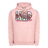 Pigment Salmon Easter Day Hop bunny Urban Hoodie - OliviaCreatesArt