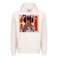 Pale Pink little miss america Premium Hoodie - TumblerDesignByShophia