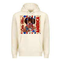 Sandshell little miss america Premium Hoodie - TumblerDesignByShophia