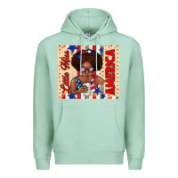 Seafoam little miss america Premium Hoodie - TumblerDesignByShophia