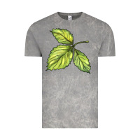 Cloud Rock green leaf Vintage Tee - BarkalooDesign