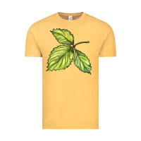Vintage Mustard green leaf Vintage Tee - BarkalooDesign