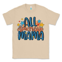 Mushroom all american mama Classic Tee - MaliasSmallBusiness