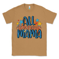 Toasted Coconut all american mama Classic Tee - MaliasSmallBusiness